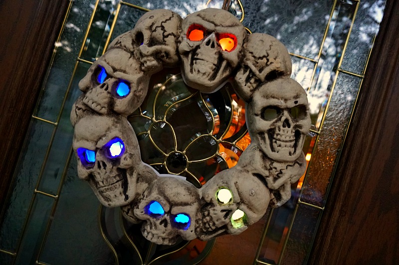 Skulls LED Wreath