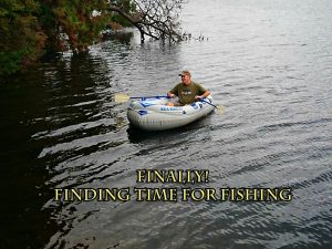 Finding time for fishing