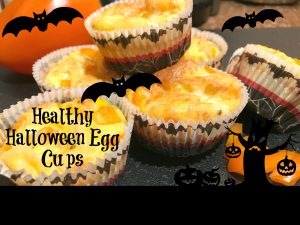 Healthy Halloween Egg cups