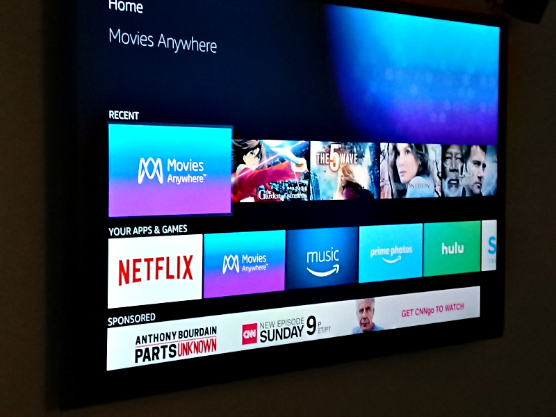 Movies Anywhere on Fire TV