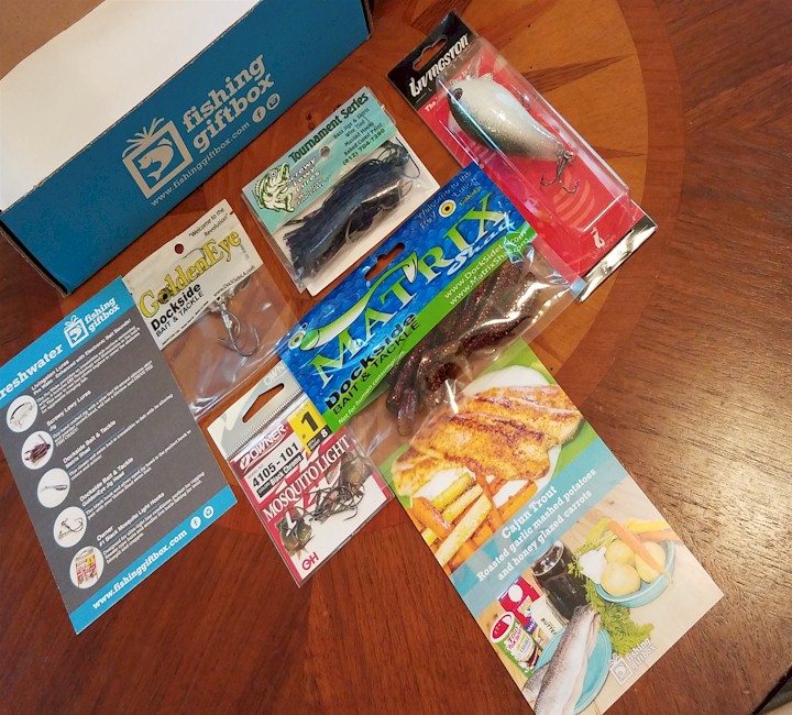 fishing gift box contents