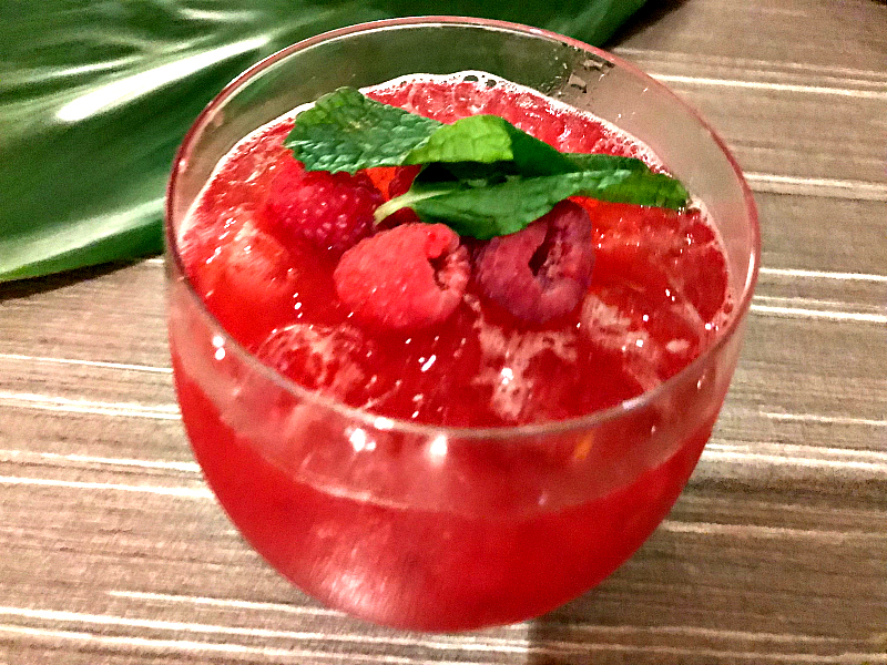 Hawaiian Raspberry Cocktail