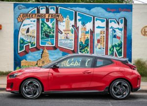 Driving the Veloster in Austin