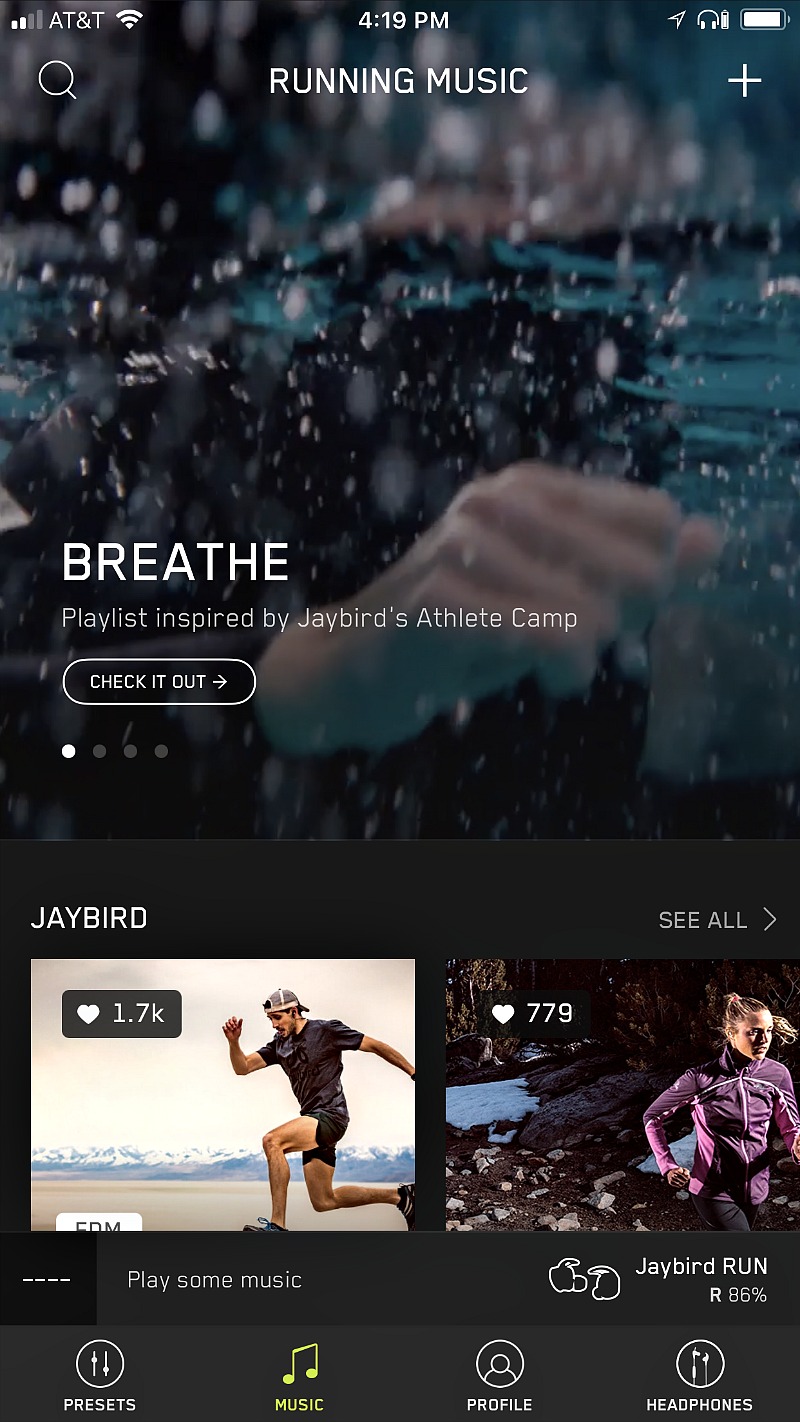 JayBird Run App