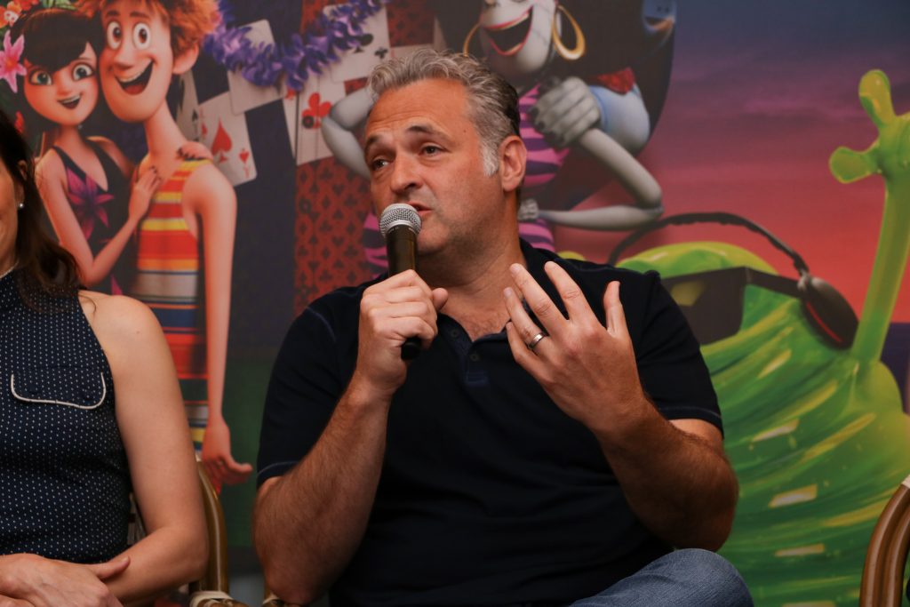 interview with cast of hotel transylvania 3
