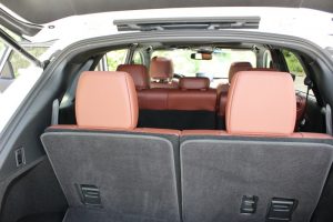 Mazda CX9 7 passenger space