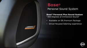 Bose Sound