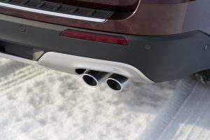 Exhaust on 20209 Ford Explorer