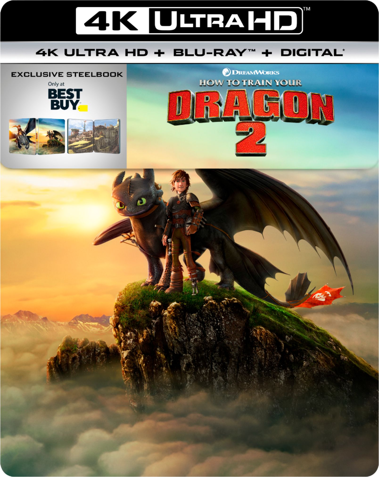 How to Train Your Dragon: The Hidden World (4K Ultra HD + Blu-ray + )