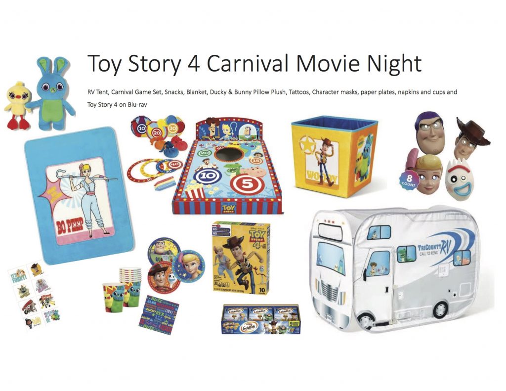 Toy Story Carnival Movie Night