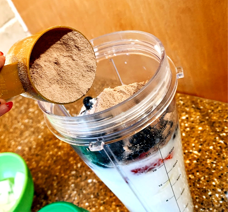 healthy pre-workout smoothie