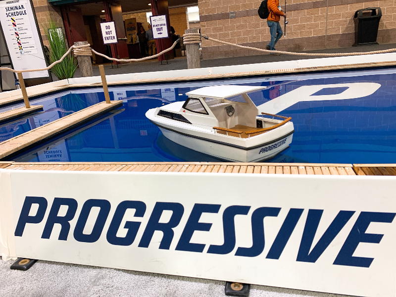 Remote Control Boat at the AC BoatShow