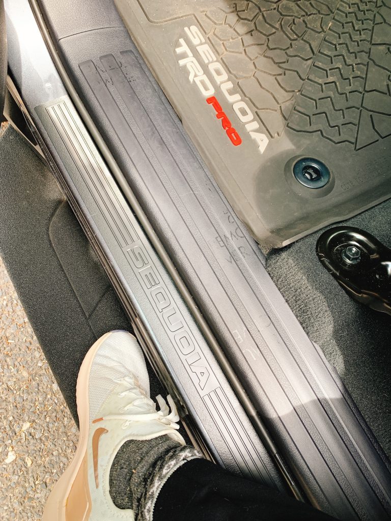 2020 Toyota Sequoia 4X4 TRD Pro floor mats