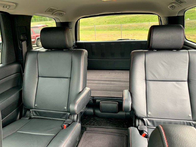inside the 2020 Toyota Sequoia 4X4 TRD Pro