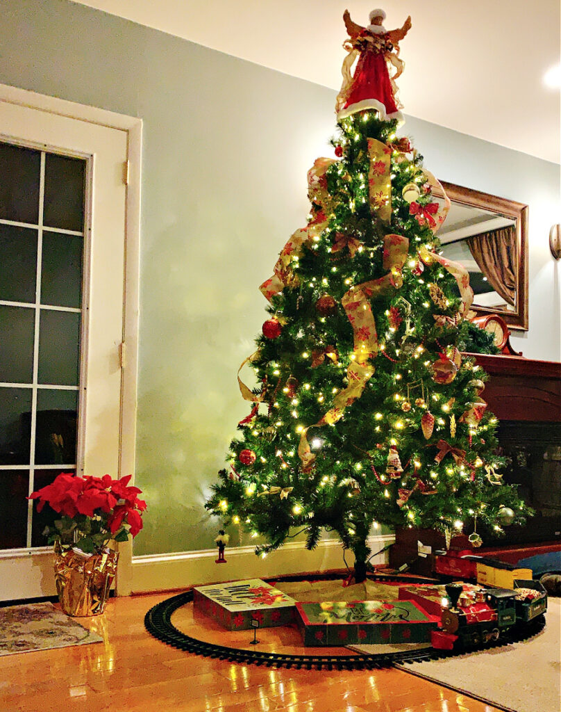 indoor Christmas tree