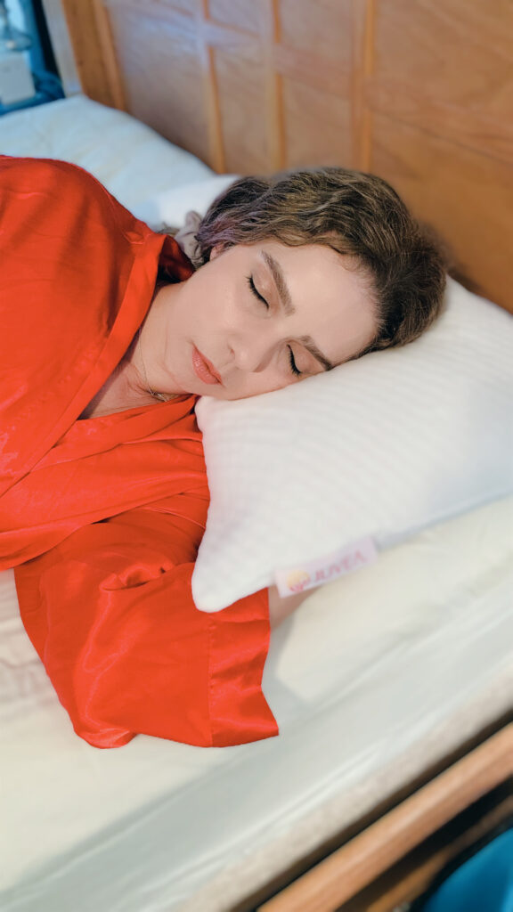 sleep better with a great pillow