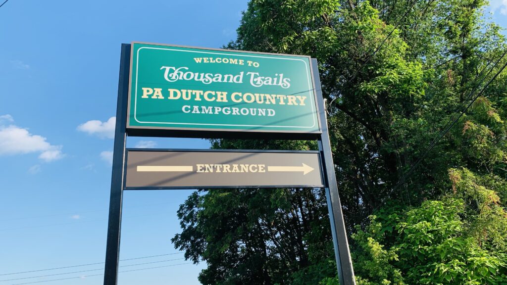 thousand trails pa dutch country campground