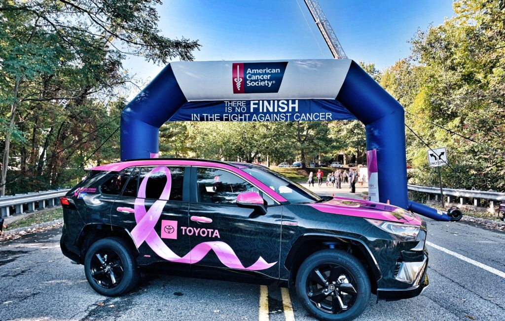 Making Strides Against Breast Cancer Walk with Toyota
