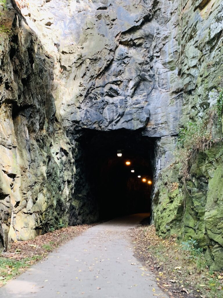 tunnel on blackwater creek trail