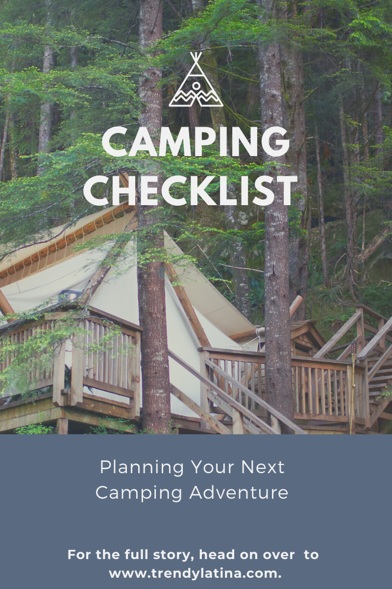 Camping-Checklist