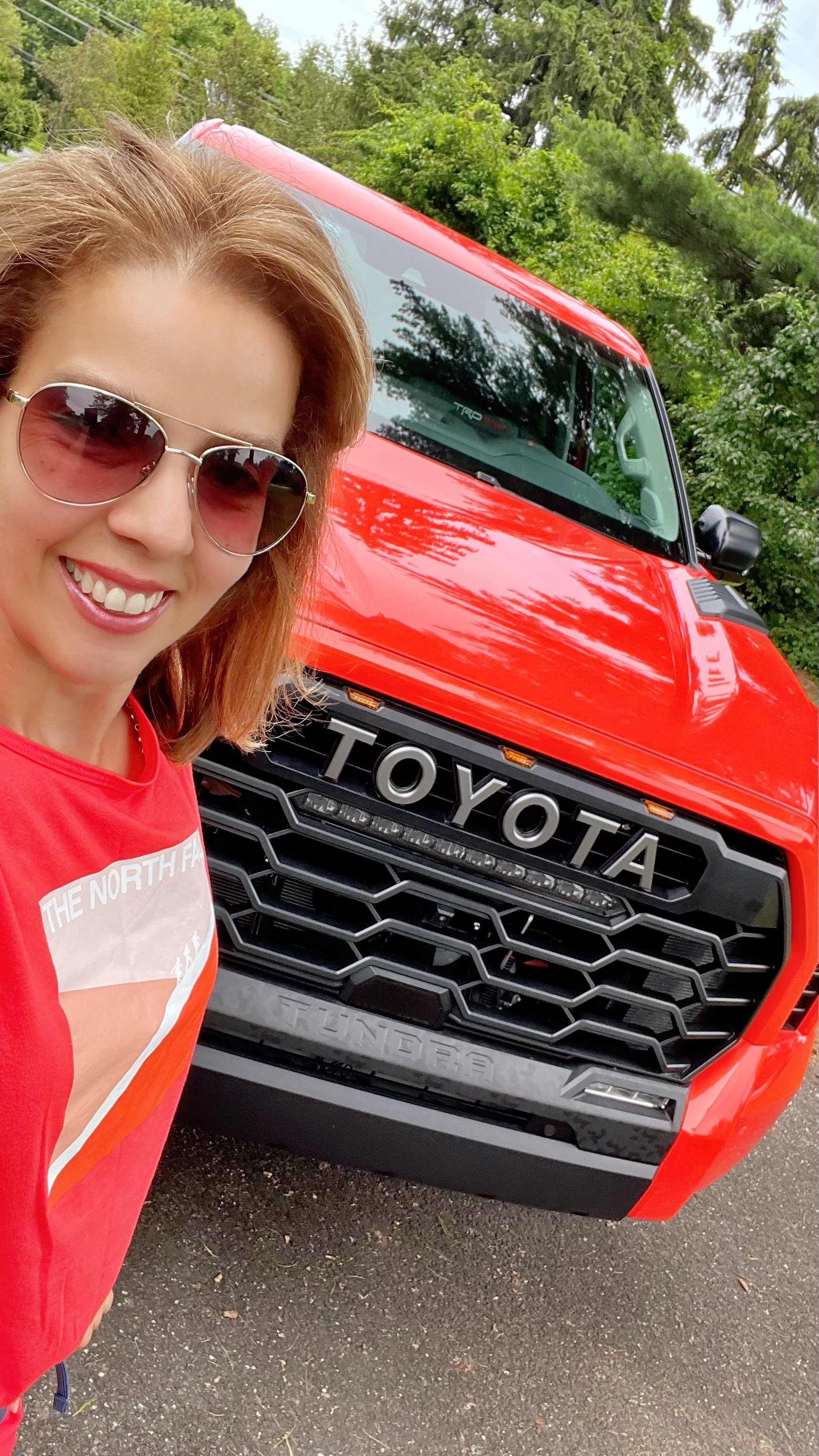 Trendy Latina with the Toyota Tundra