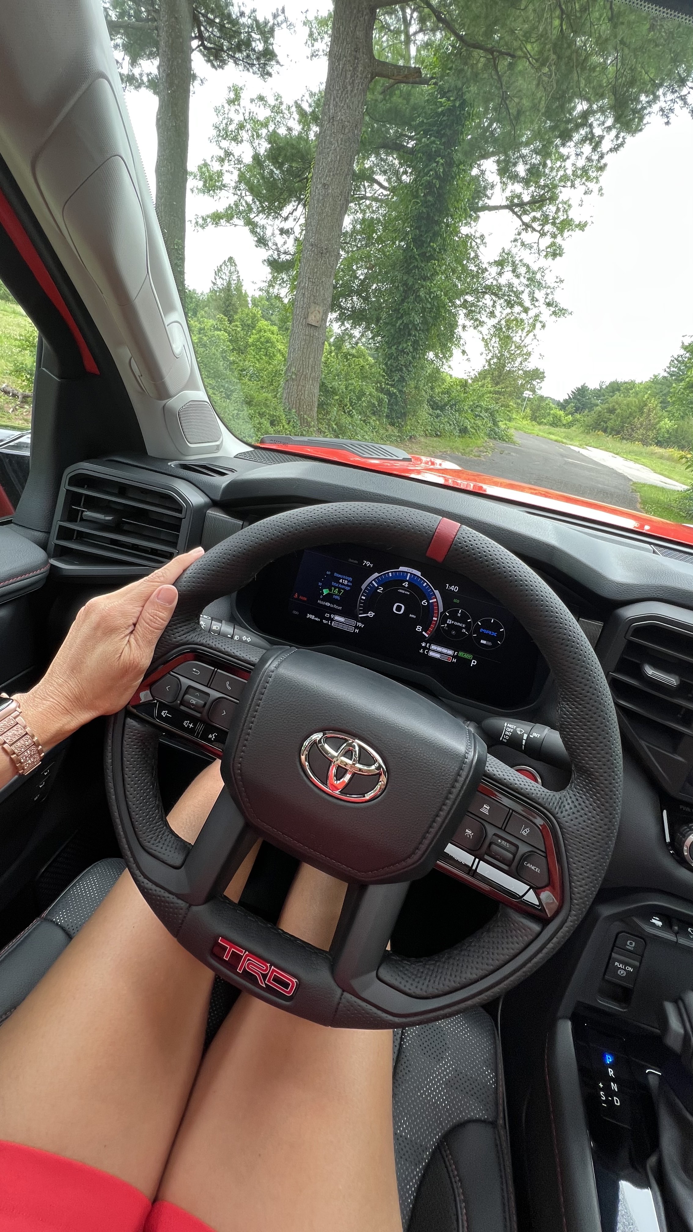 leg room in the toyota tundra trd pro