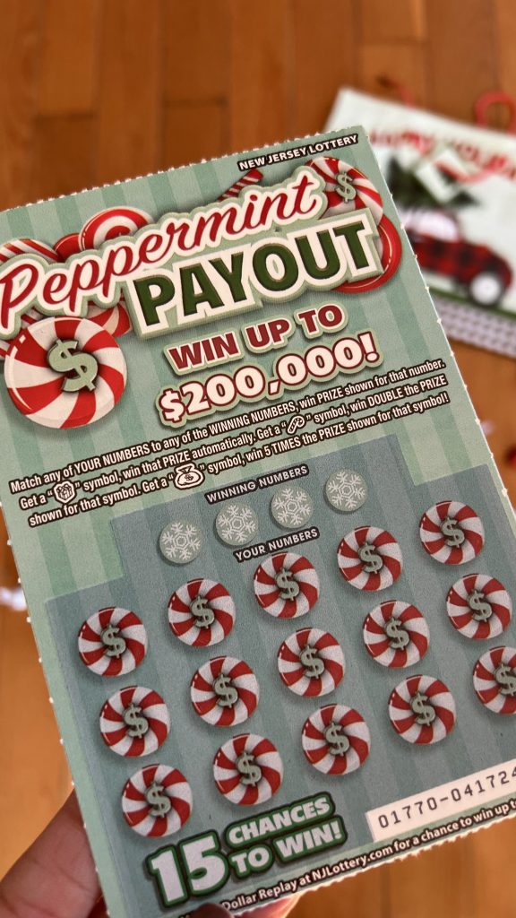 peppermint payout scratch-off