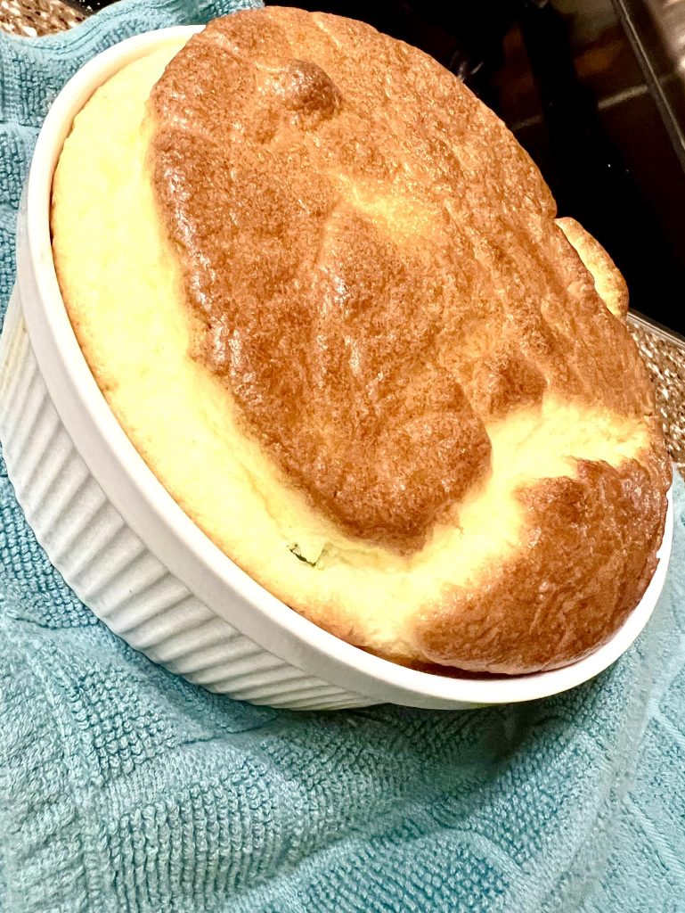keto cheese soufflé 2