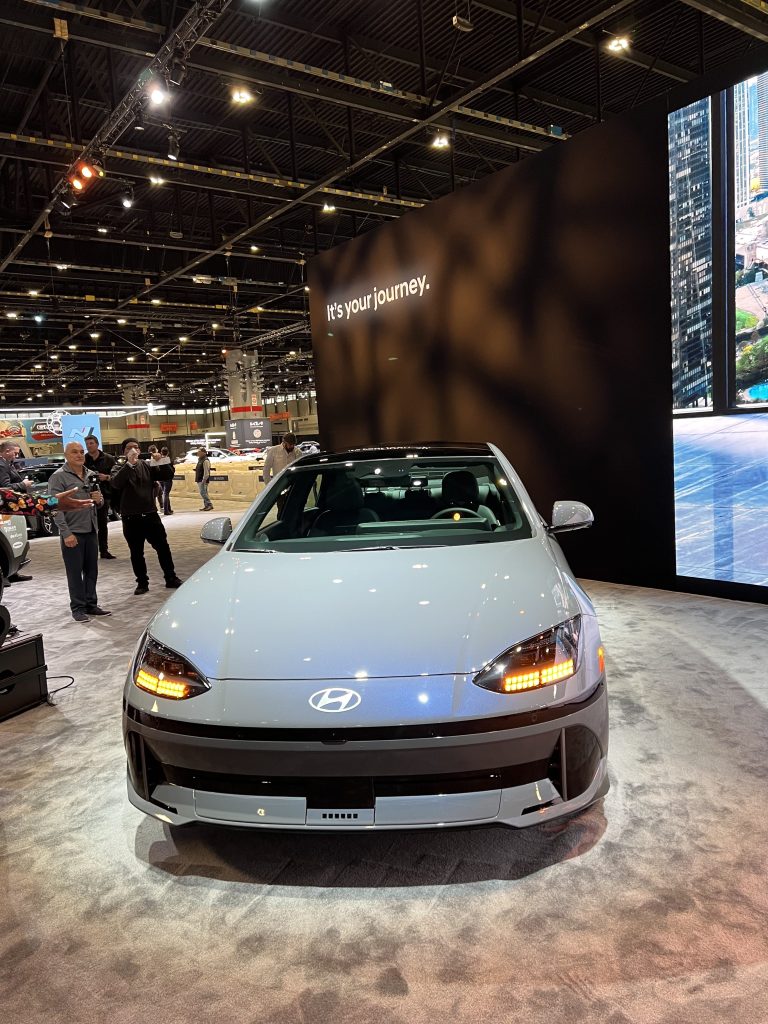 Hyundai Ioniq 6 at the Chicago Auto Show