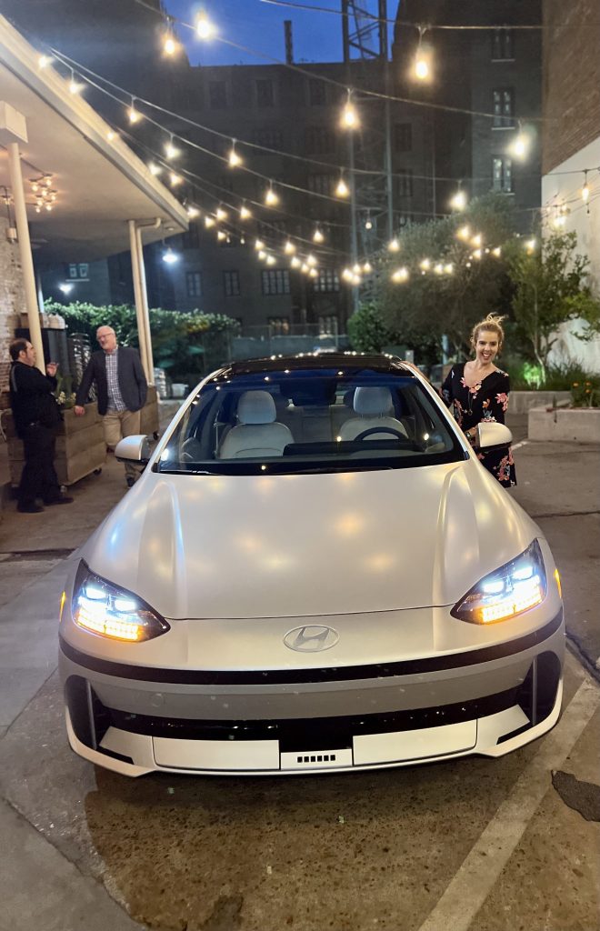 ioniq6 for a night out