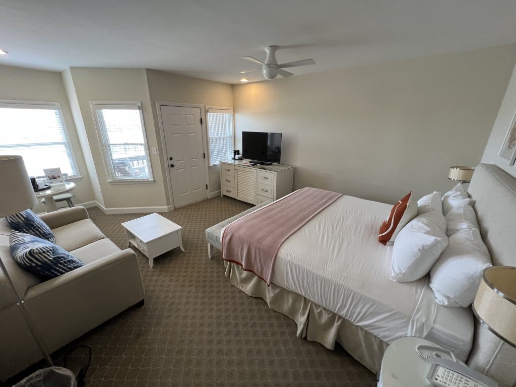 hotel room at sanderling resort