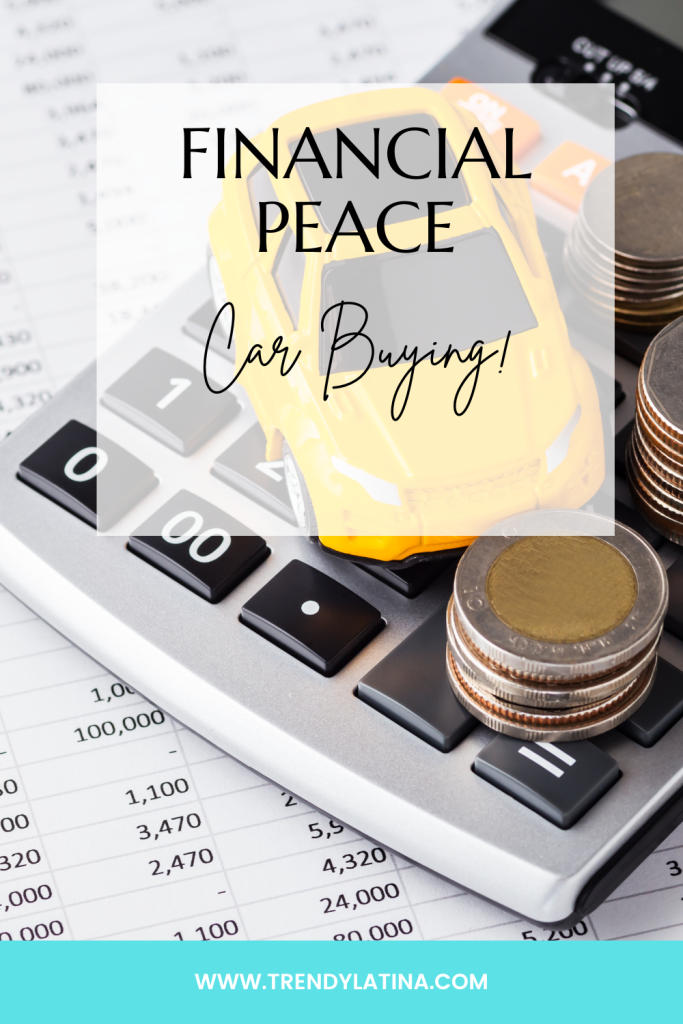 financial peace car buying
