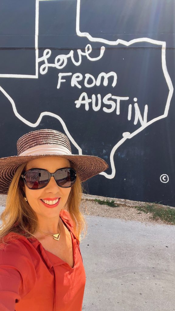 love from Austin sign