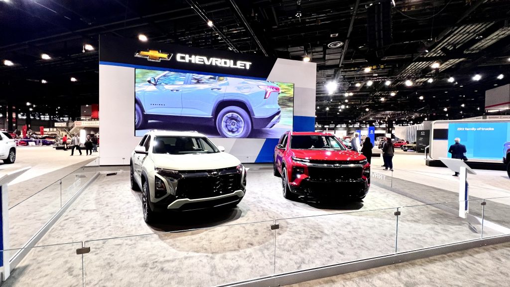 Chevrolet exhibit at the 2024 CAS
