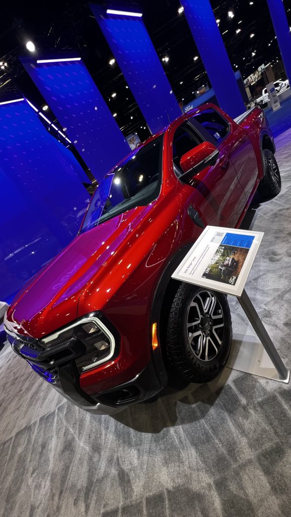 2024 Ford Ranger at the CAS