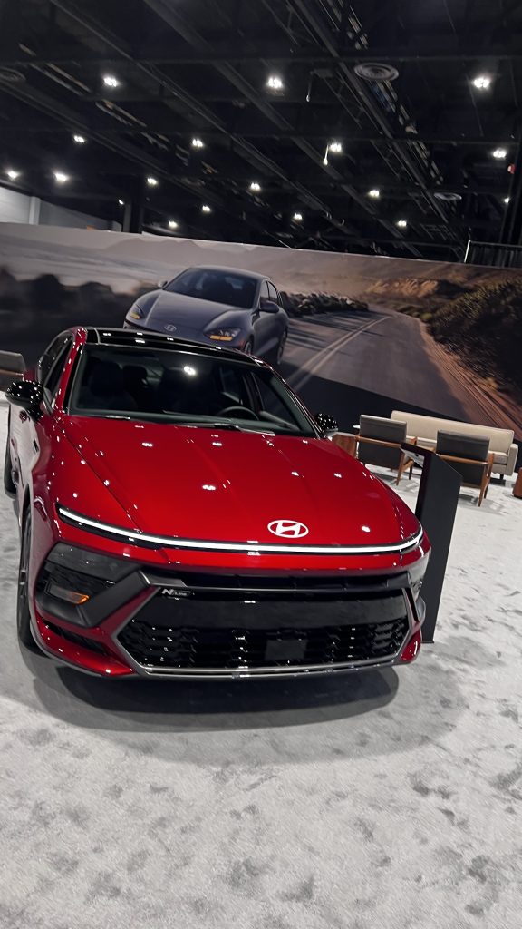 Hyundai exhibit at the 2024 Chicago Auto Show