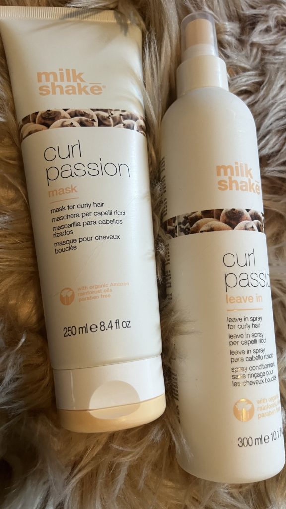 milk shake curl passion mask and leave in
