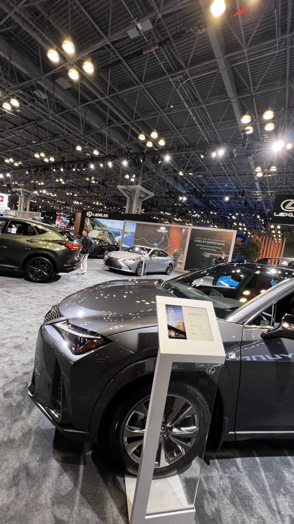 Lexus exhibit at NYAS