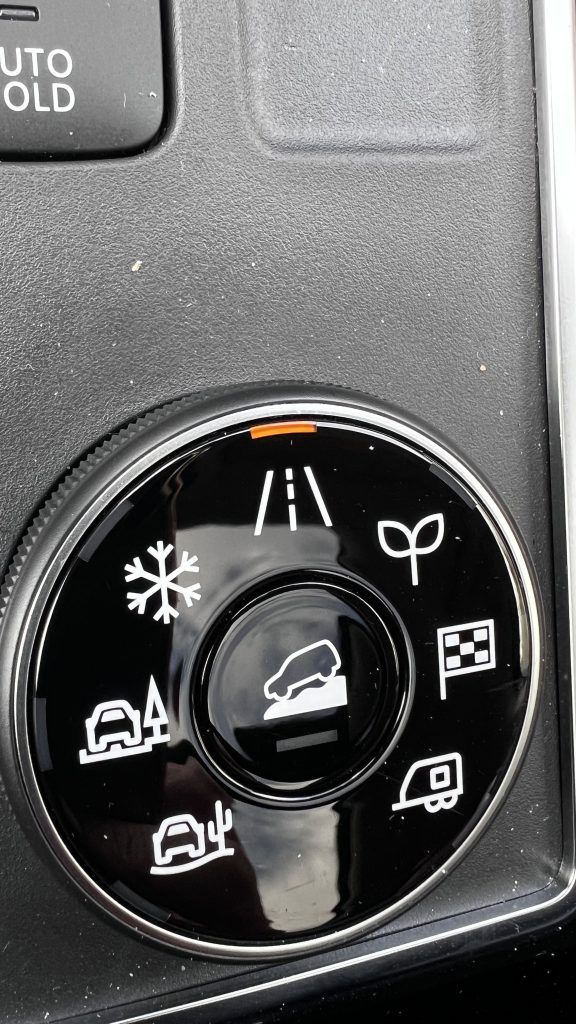 driving modes in the new pathfinder
