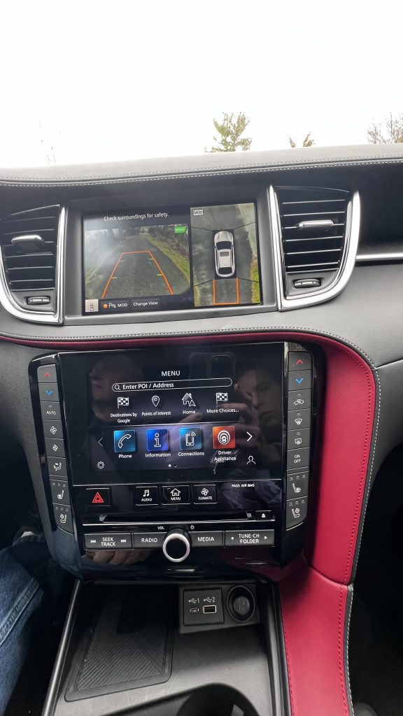 view and touchscreen controls