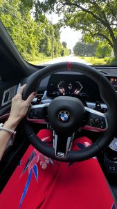 BMW sporty dashboard