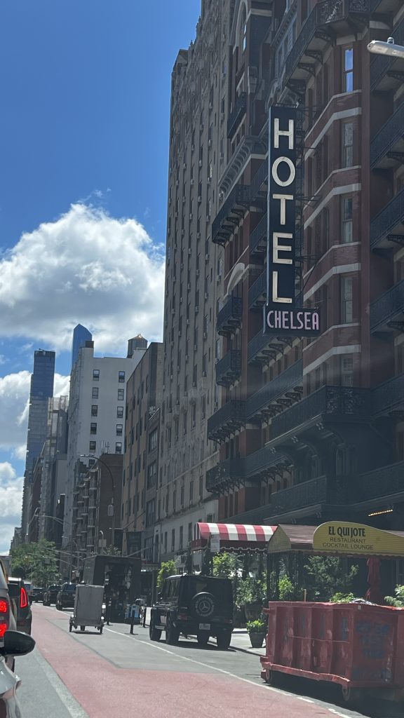 Hotel Chelsea in NYC