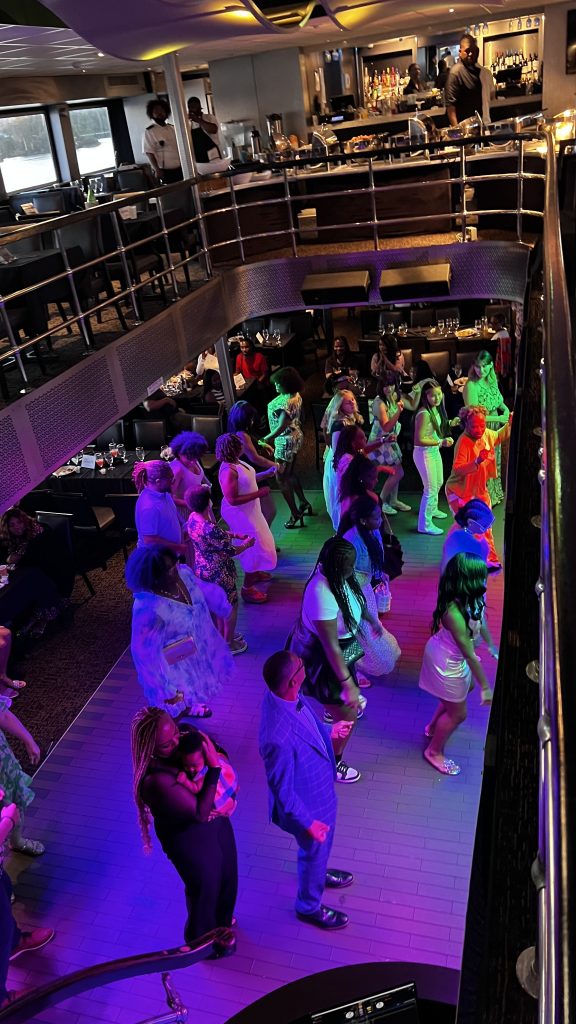 dancing on the cruise ship