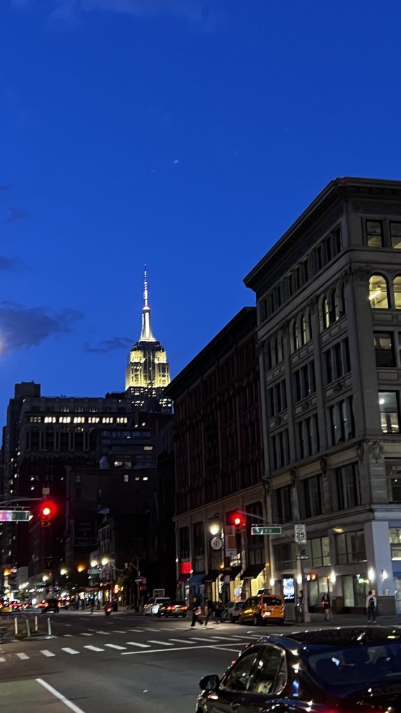 NYC at night