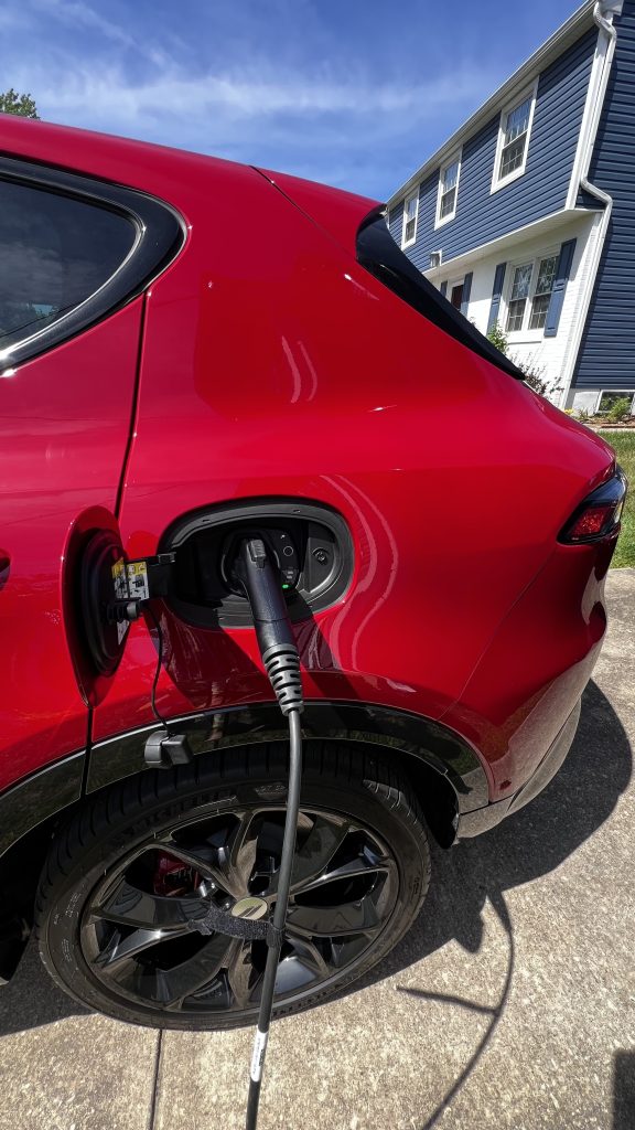 charging the PHEV Hornet