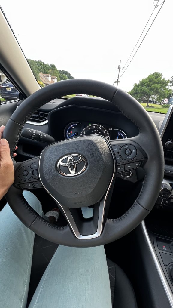 Rav4 hybrid interior