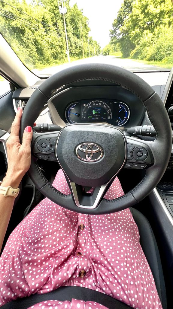 interior of the Rav4