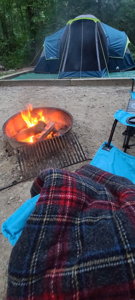 evening back at the campground