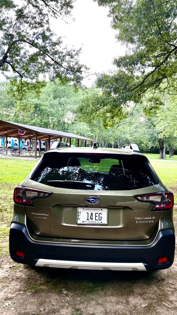 rear view of 2024 Subaru Outback