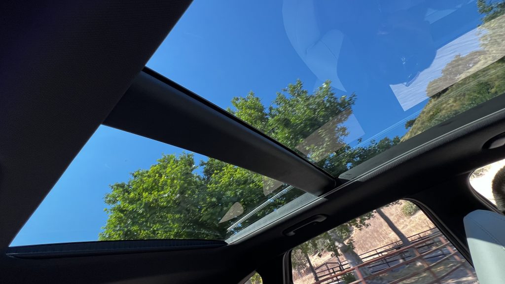 panoramic sunroof on the Tucson